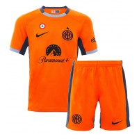 Echipament fotbal Inter Milan Lautaro Martinez #10 Tricou Treilea 2023-24 pentru copii maneca scurta (+ Pantaloni scurti)